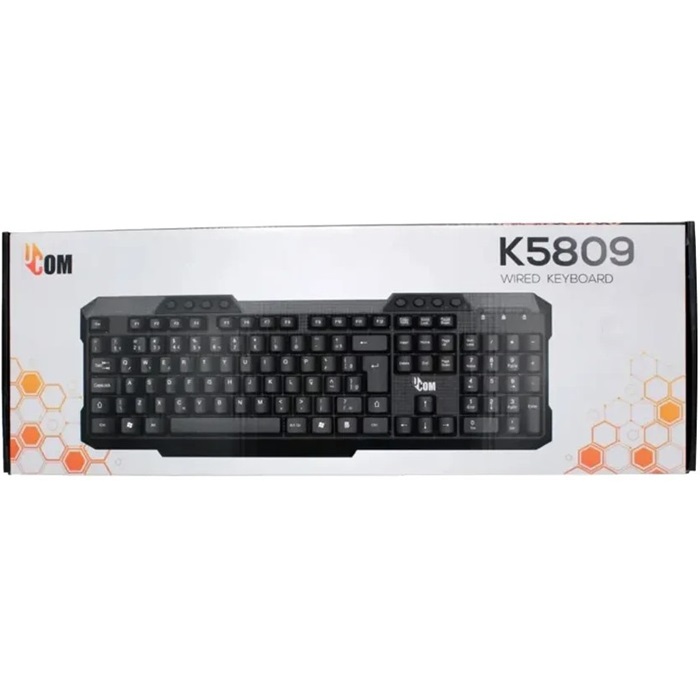 پک کیبورد سیم دار UCOM یوکام مدل K5809