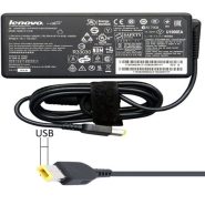 شارژر لپ تاپ لنوو ۲۰ ولت ۴.۵ آمپر سر USB