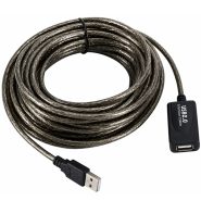 کابل افزایش طول USB 2.0 طول ۱۰ متر با تقویت
