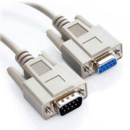 کابل سریال RS232 نر و ماده ۱.۵ متر