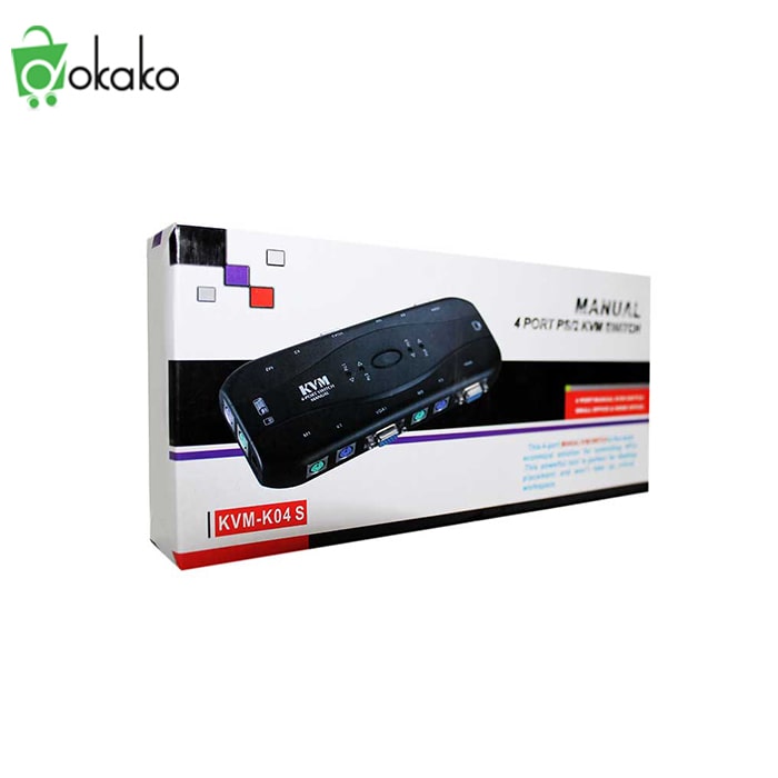 سوئیچ 4 پورت KVM PS2