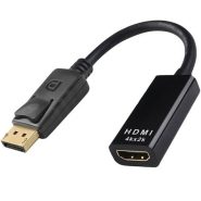 تبدیل Display Port به HDMI مدل 4K طول ۲۰ سانتی متر