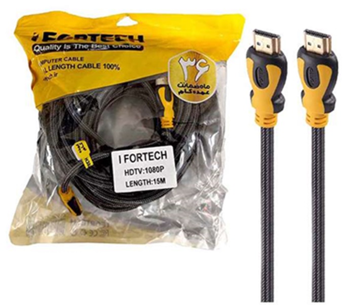 کابل 15 متری HDMI آی فورتک IFORTECH