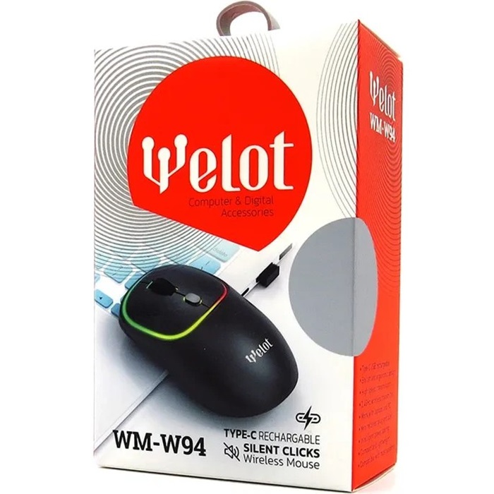 ماوس بی سیم ویلوت مدل WM-W94 شارژی