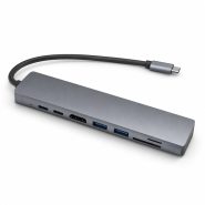 تبدیل و هاب چندکاره 8 در 1 آیفورتک مدل IF-8 IN 1